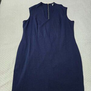 Fitted Navy Dress